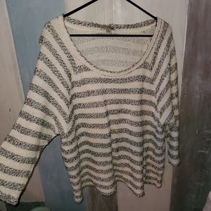 Lucky Brand off the shoulder sweater